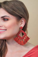 Ellie Fringe Drop Earrings