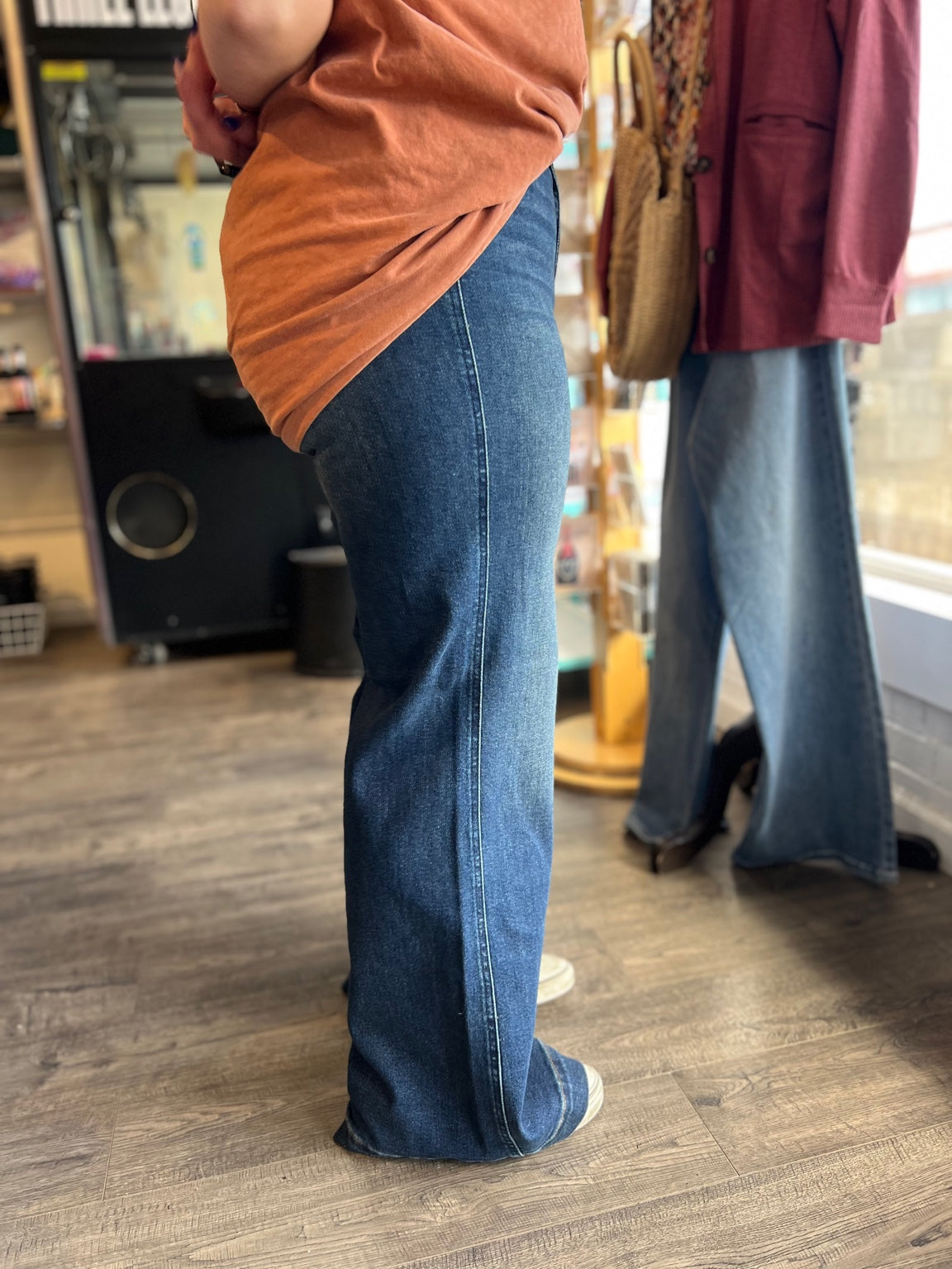 High Waist Retro Wide Leg 881023