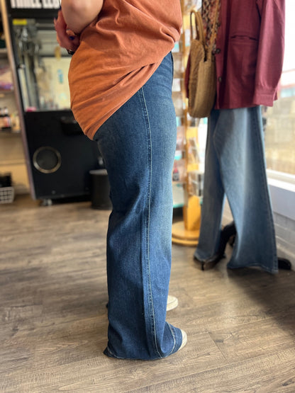 High Waist Retro Wide Leg 881023