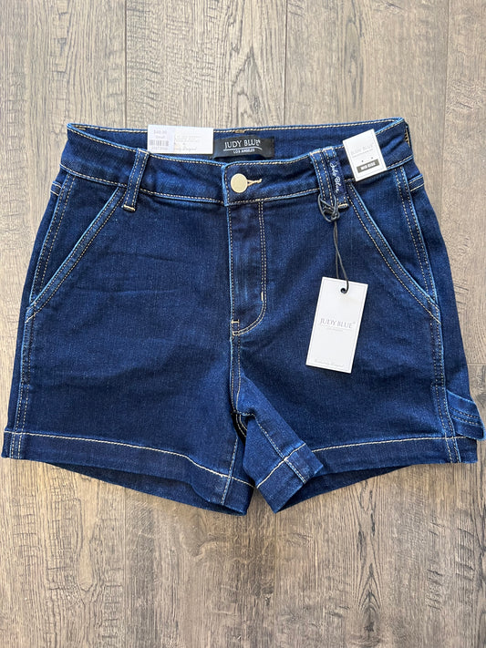 Dark Wash Carpenter Shorts Judy Blue 150243