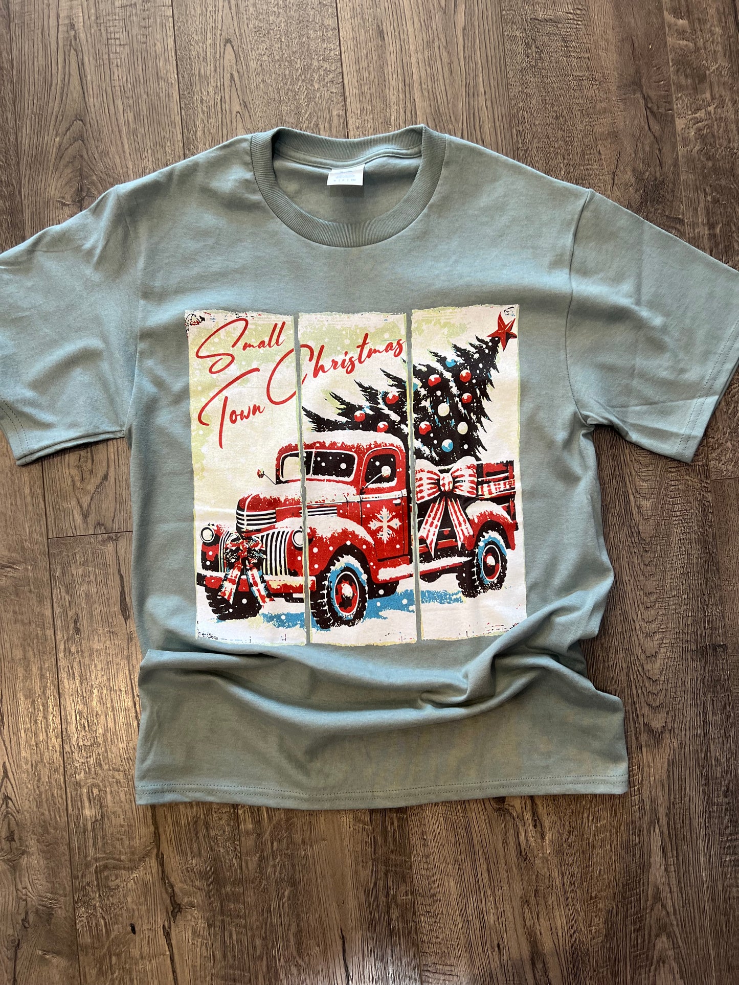 Small Town Christmas Graphic Tee