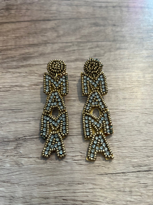 Gold Mama Earrings