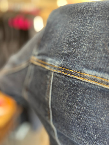 Classic Dark Denim Jacket Judy Blue 7832