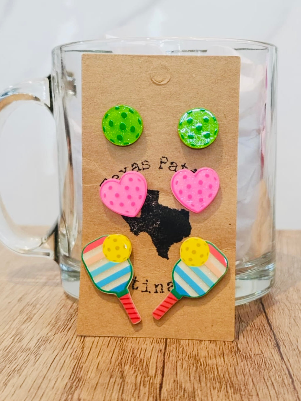 Pickle Ball Set Earrings