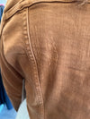 Camel Button Up Jacket Judy Blue 7865