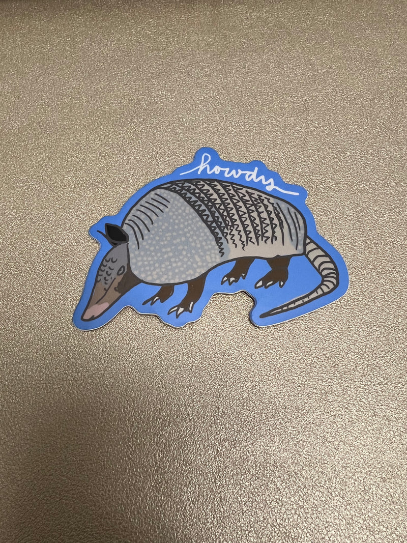 Armadillo Sticker