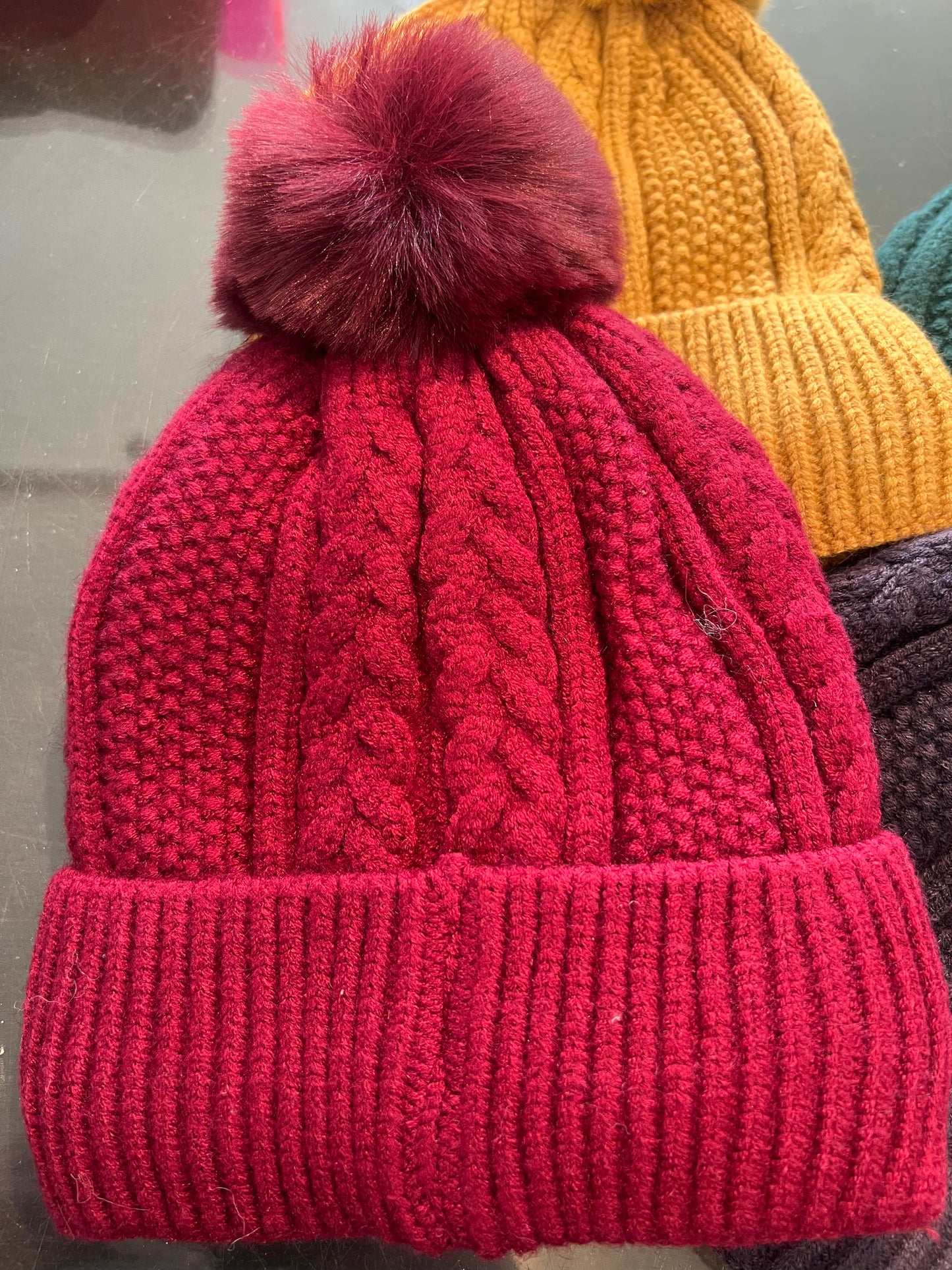 Knit Pom Beanie