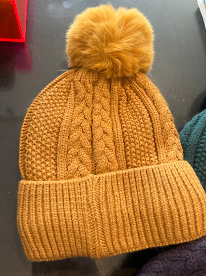 Knit Pom Beanie