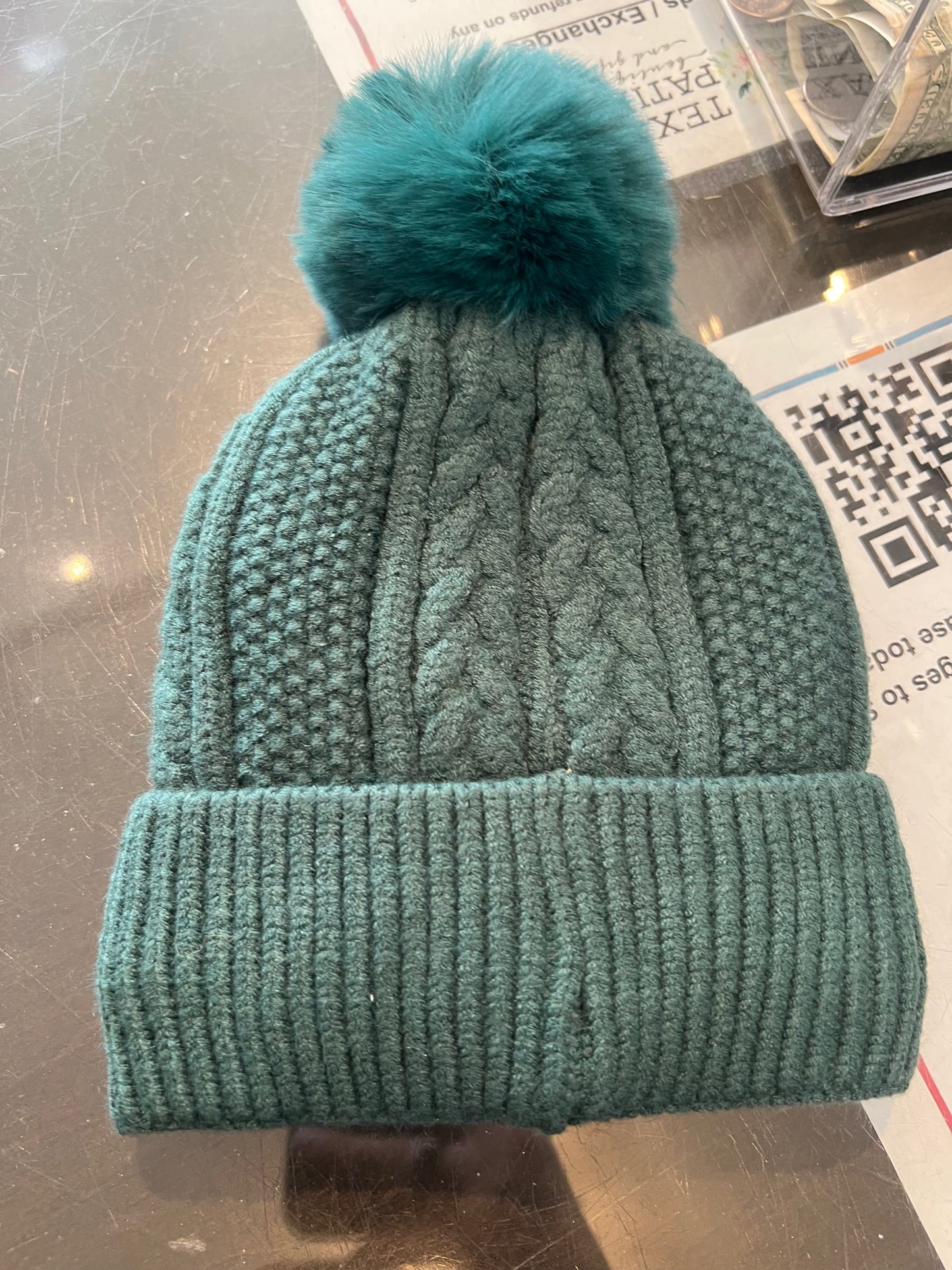 Knit Pom Beanie