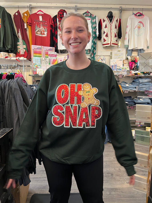 Oh Snap Christmas Sweater