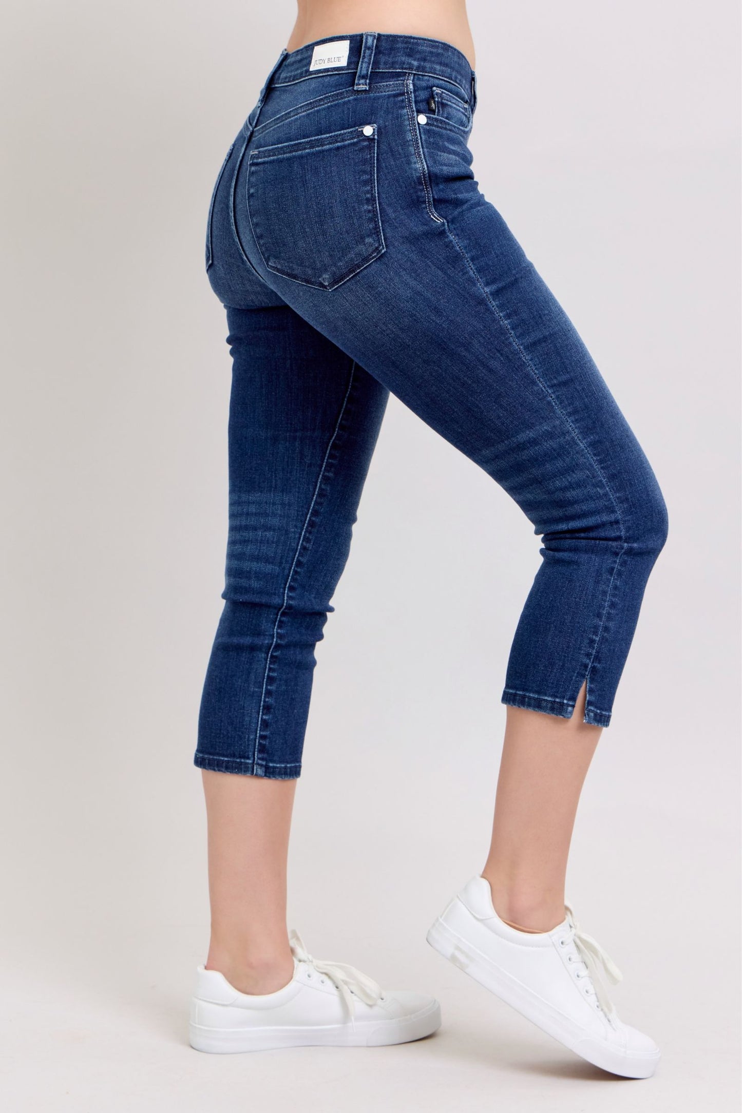 Dark Wash Capri - Judy Blue 72120