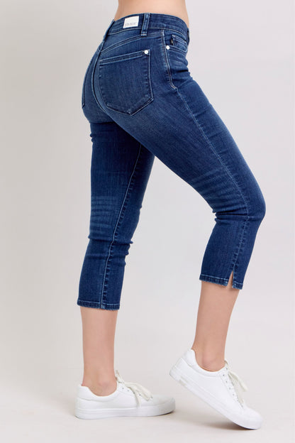 Dark Wash Capri - Judy Blue 72120