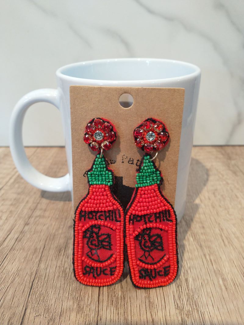 Sriracha Earrings