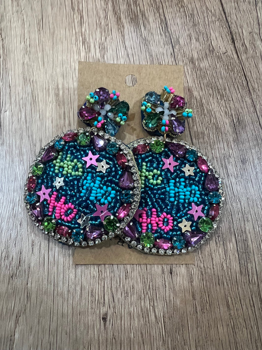Ho Ho Ho Earrings