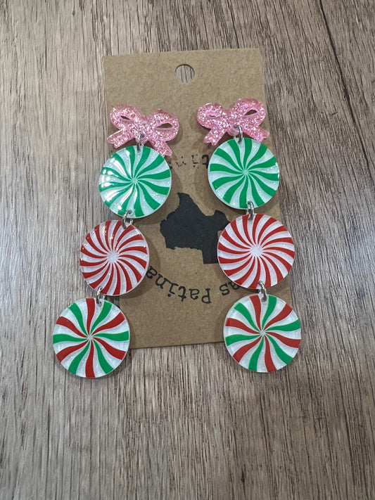 Peppermint Earrings