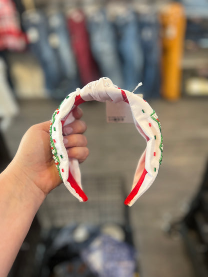 Christmas Tree Cake Headband
