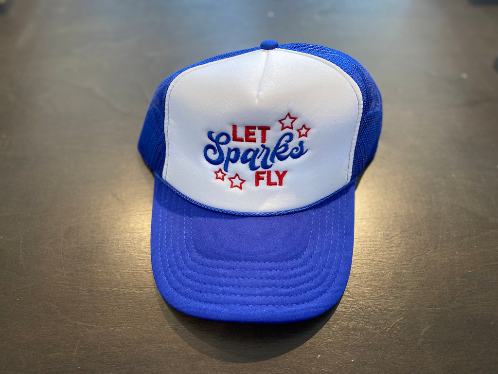 Let Sparks Fly Trucker Hat