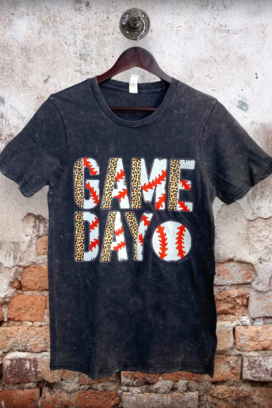 Gameday Charcoal Tee