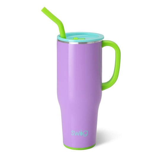 Ultra Violet 40 oz Handled Mega Mug - SWIG