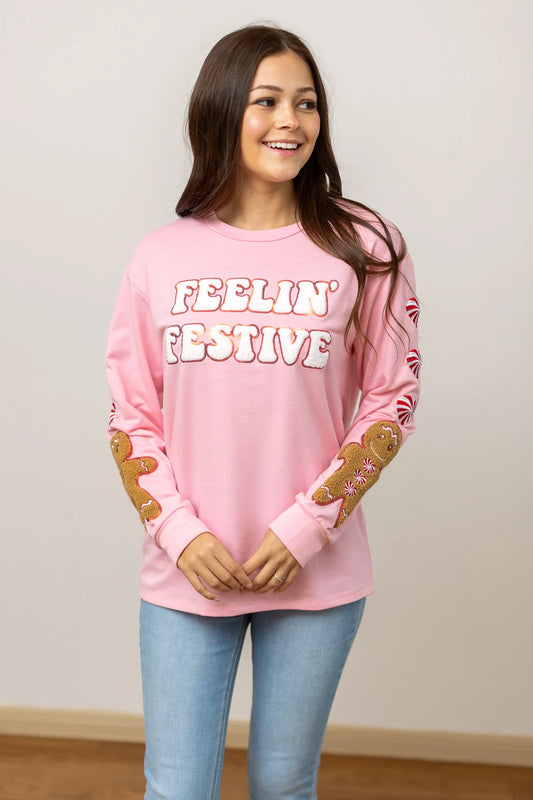 Feelin Festive Sweatshirt