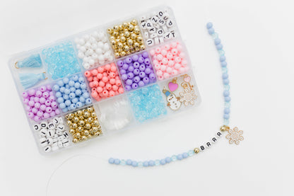 Winter Wonderland DIY Stretchy Bracelet Craft Kit 