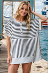 Short Sleeve Striped Top