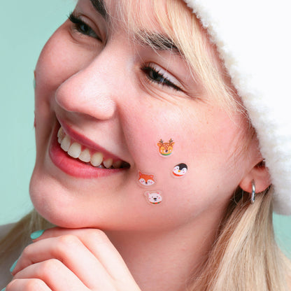 Christmas Holiday Winter Pals Hydrocolloid Pimple Patches