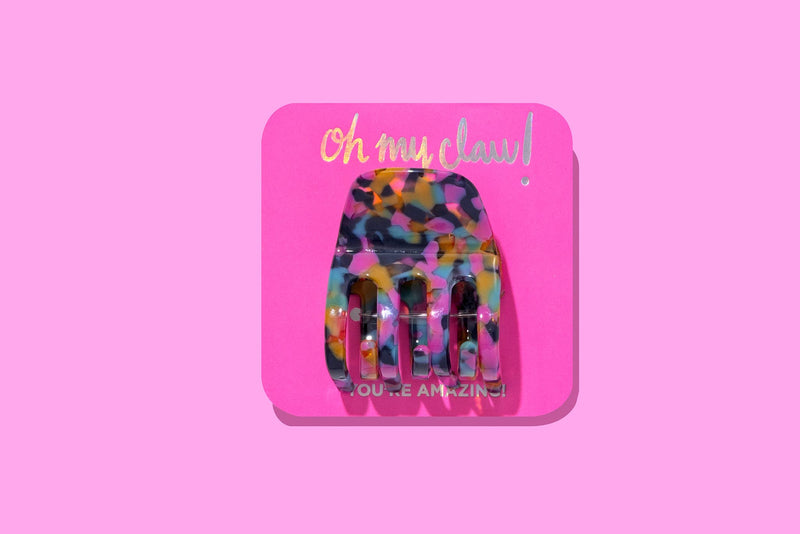 Claw Hair Clip Card - "You're Amazing!"