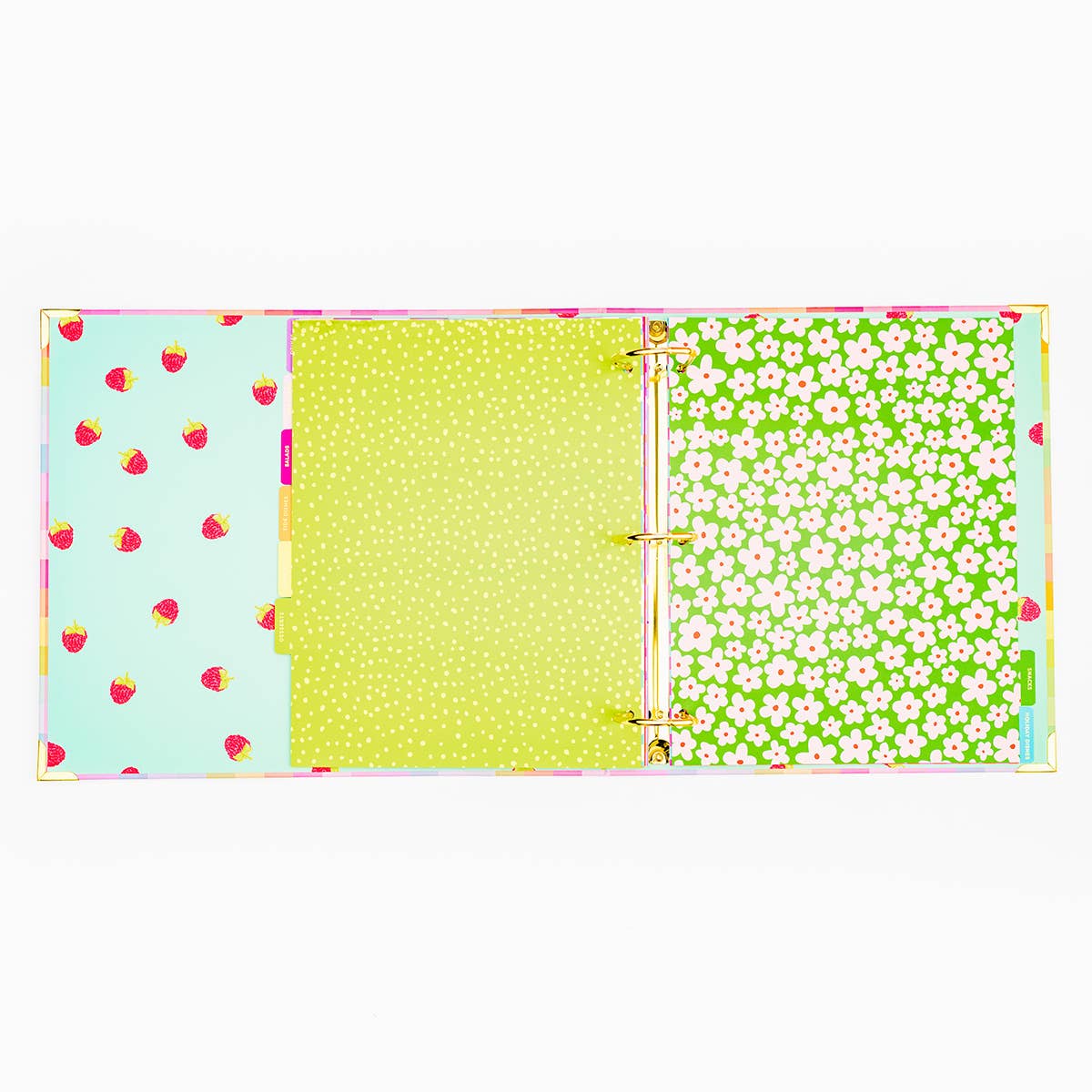 Recipe Binder w/ Tabs