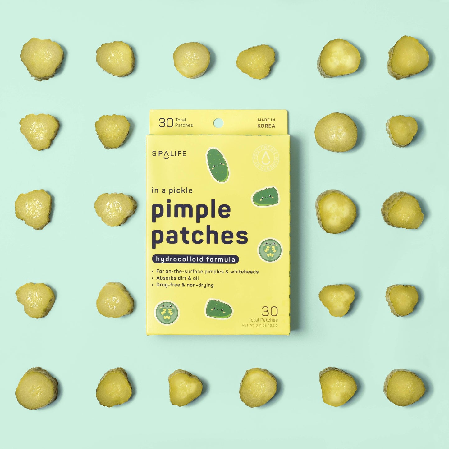 In a Pickle Hydrocolloid Pimple Patches - 30 Pickles