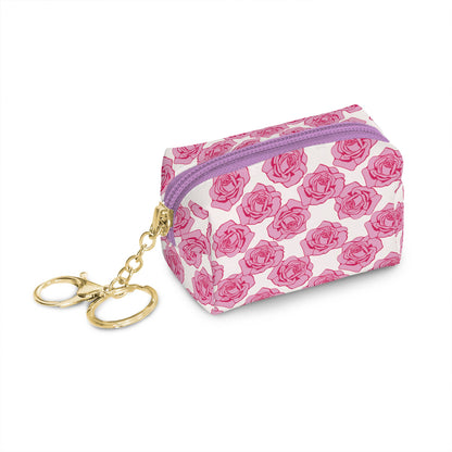 Petite Rose Key Chain Pouch