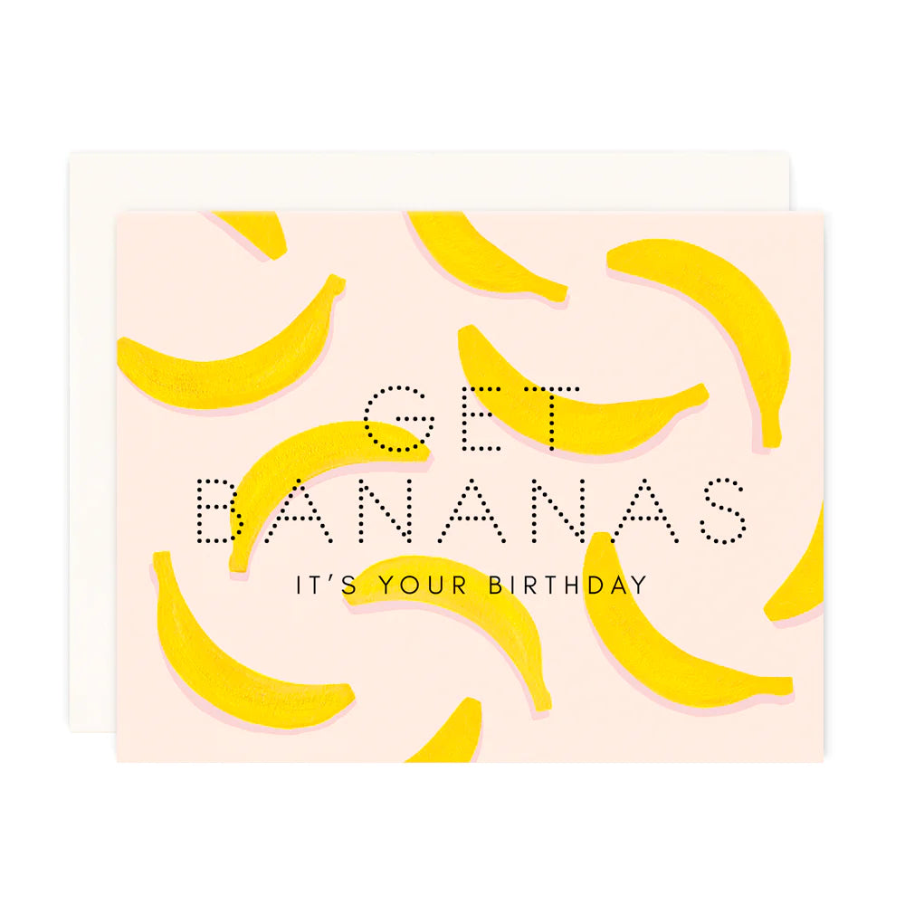 Bananas Birthday Card