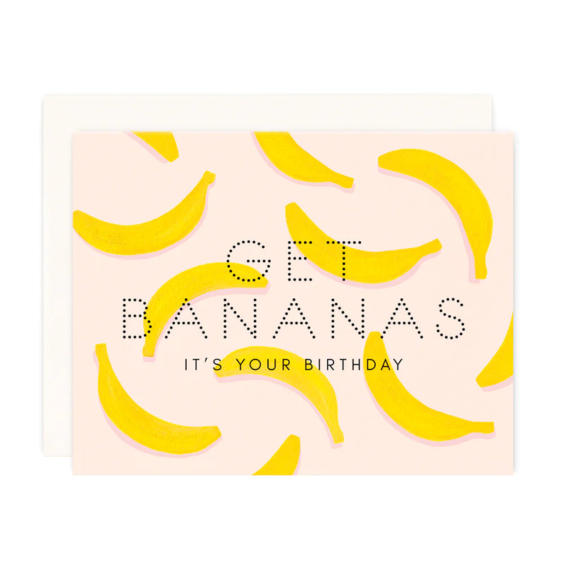 Bananas Birthday Card
