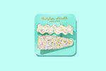 Hair Clip Set - Pearl Confetti - Set of 2