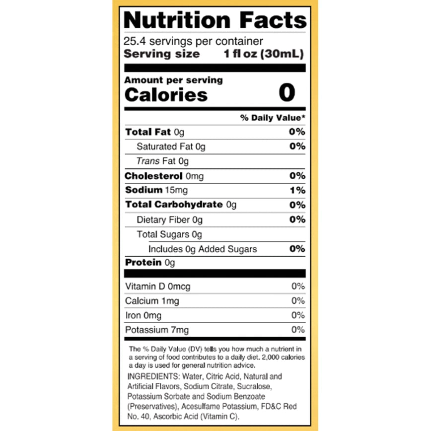 Skinny Candy Apple Syrup