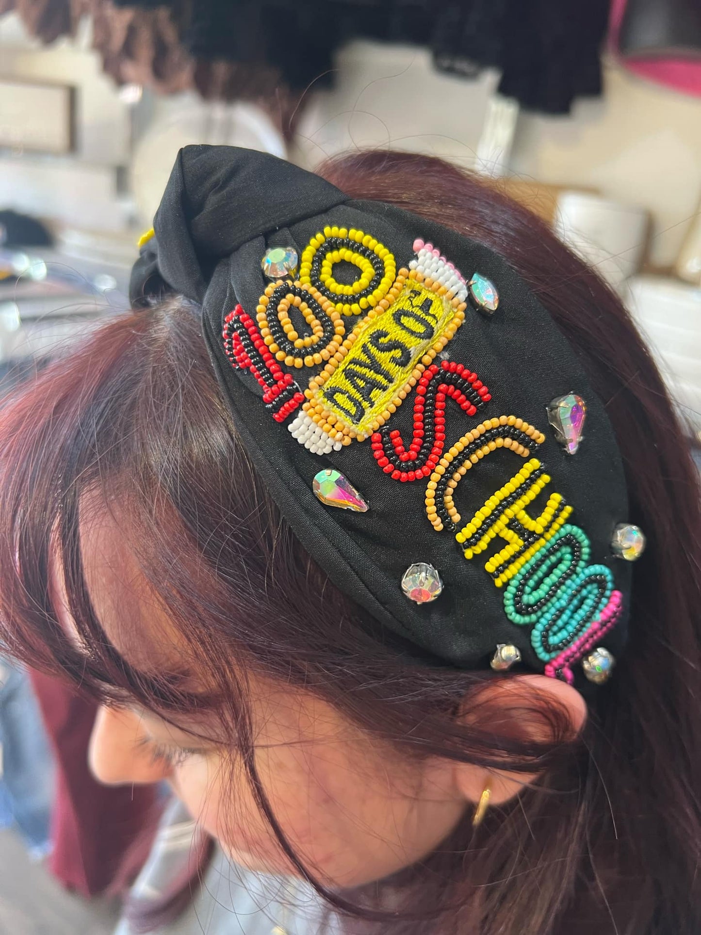 100 Days of School Headband