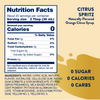 Sugar Free Citrus Spritz Syrup - LTO