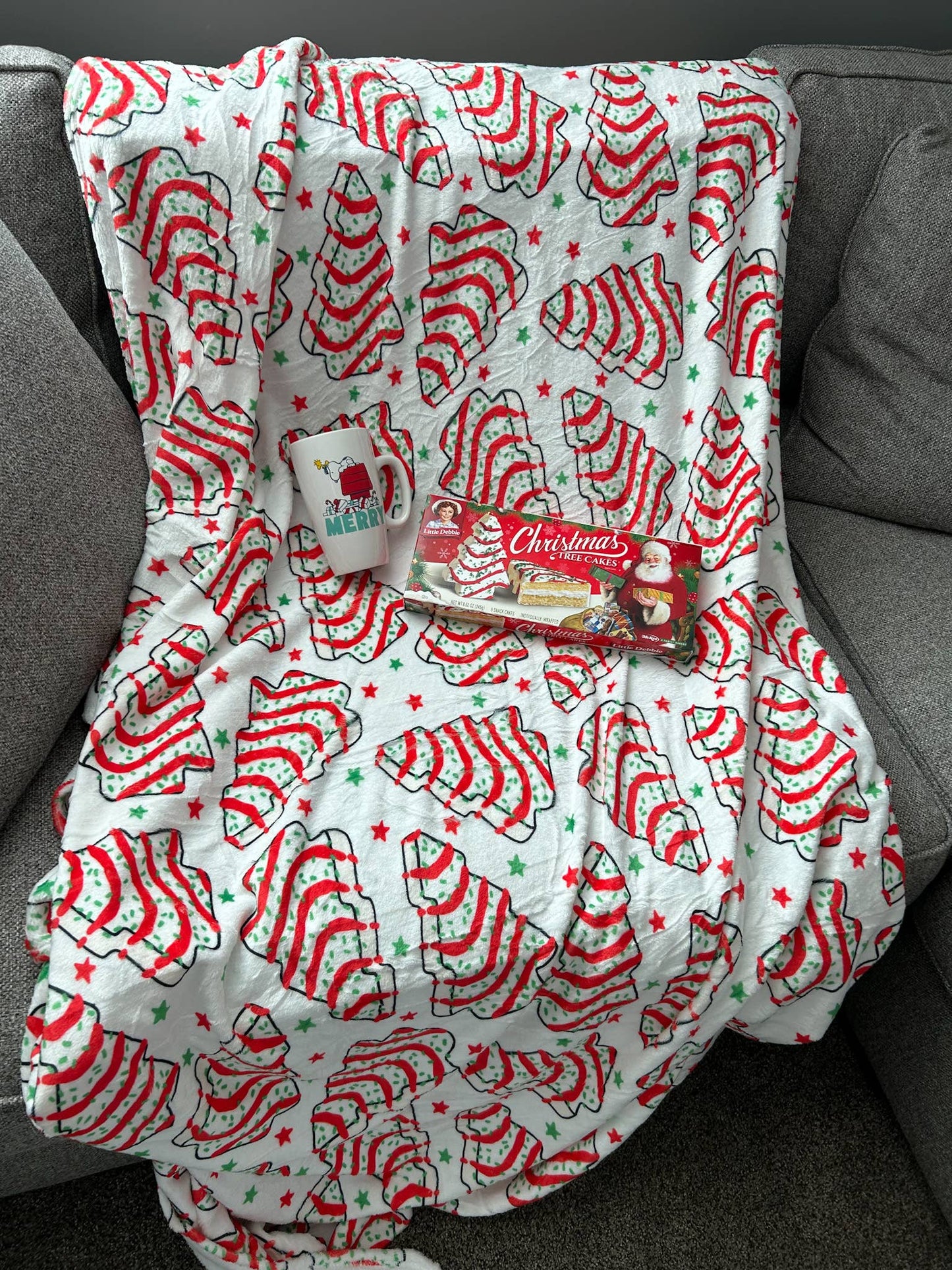 Christmas Tree Cake Blanket
