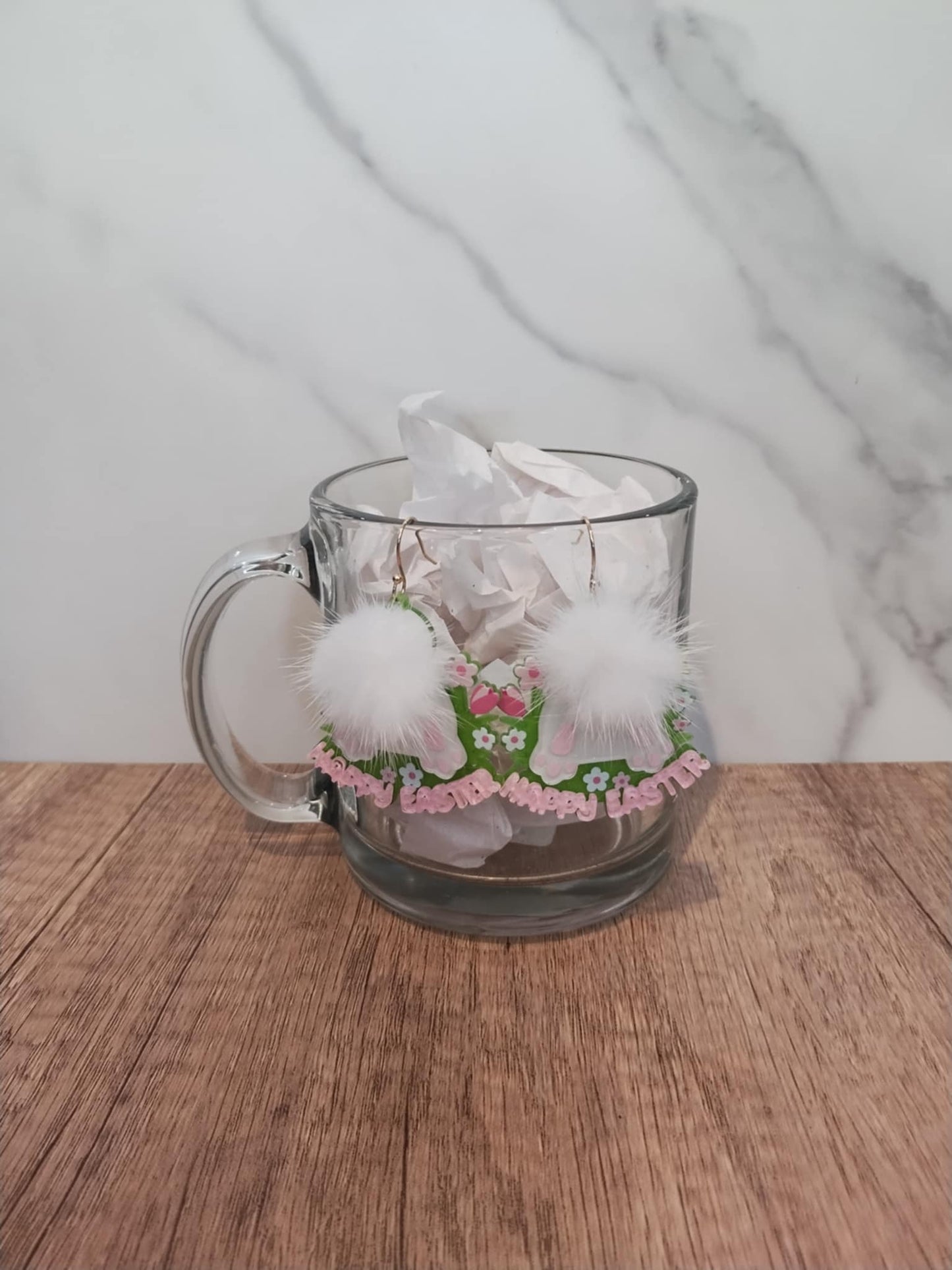 Fuzzy Bunny Earrings