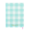 Hardcover Notebook - Spiritual - Blue Gingham