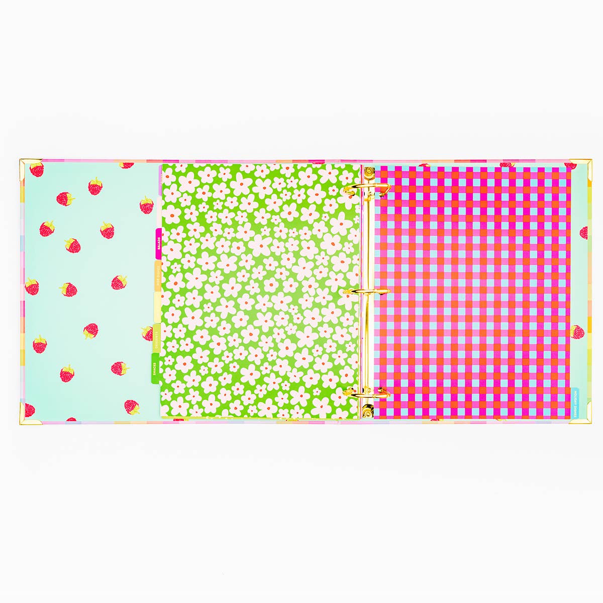 Recipe Binder w/ Tabs