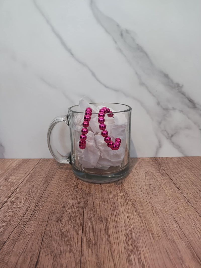 Beaded Hoops