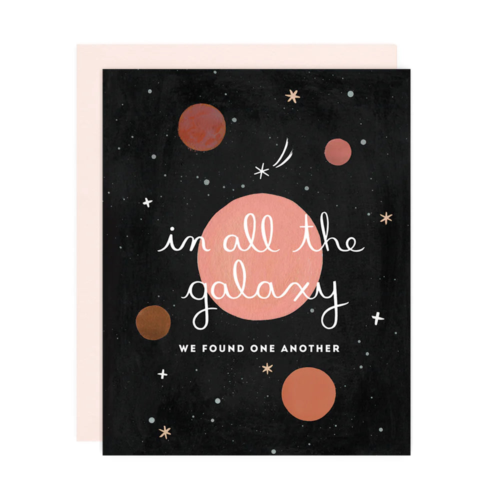 In All The Galaxy Greeting Card