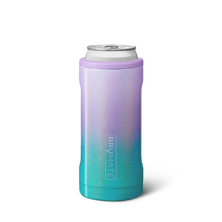Hopsulator 12 oz Slim can Brumate - Glitter Mermaid