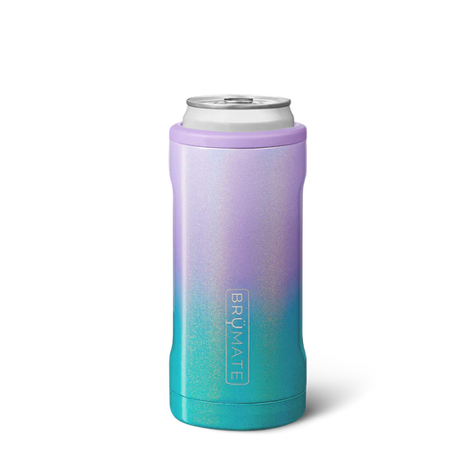 Hopsulator 12 oz Slim can Brumate - Glitter Mermaid