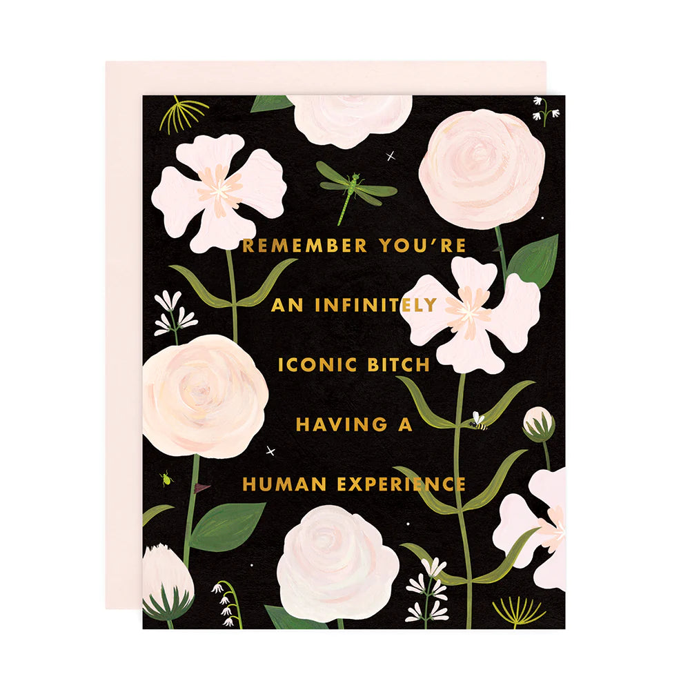 Infinitely Iconic Bitch Greeting Card