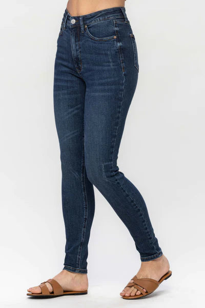 High Waist Tummy Control Skinny Jeans - Judy Blue 88692