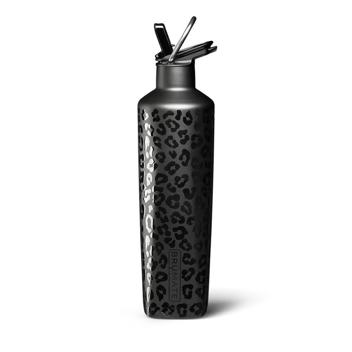 25oz Rehydration Bottle Brumate - Onyx Leopard