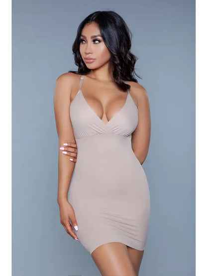 Curved Craze Shapewear Dress Nude