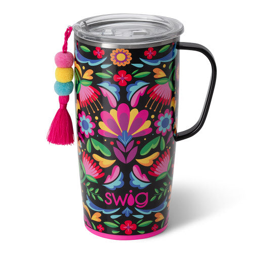 Caliente 22 oz Handled Travel Mug - SWIG